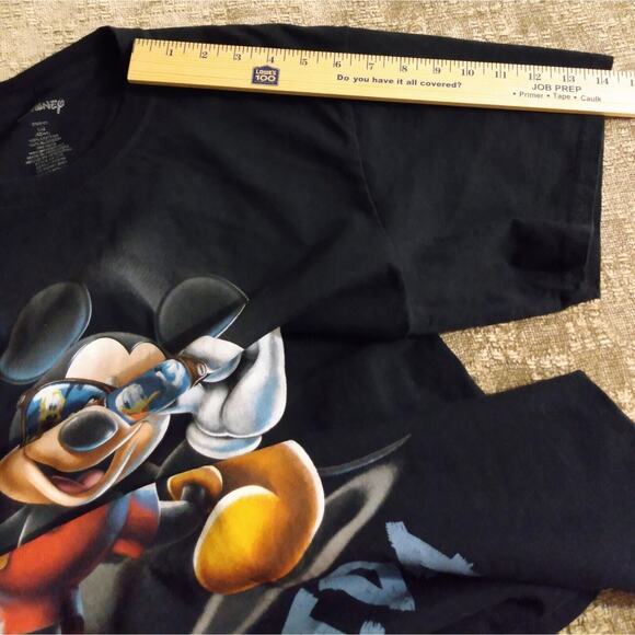 Disney Mens Black Mickey Mouse & Friends Florida Short Sleeve T-Shirt Size Large - Picture 5 of 8